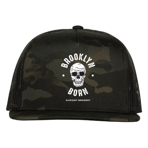 Sixpoint Brooklyn Born Hat Yupoong Multicam Black